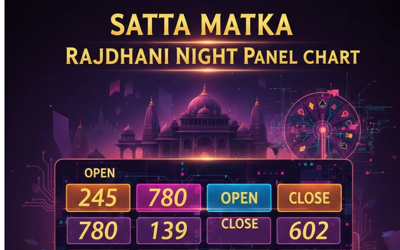 satta matka rajdhani night panel chart at zapak featured image